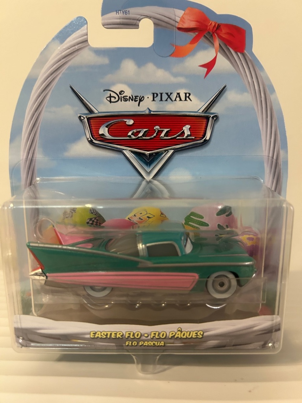 Disney Pixar Cars Easter Flo Die-Cast Toy Car - Green & Pink